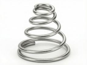 Foto Conische drukveer RVS